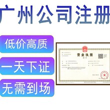 廣州工商營(yíng)業(yè)執(zhí)照代辦服務(wù) 專業(yè)、高效、省心